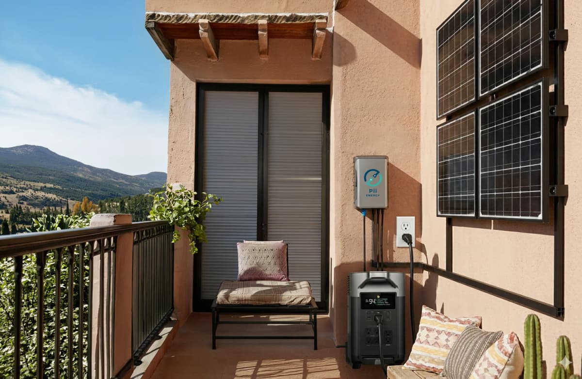 Edge 2000 plug-in solar kit